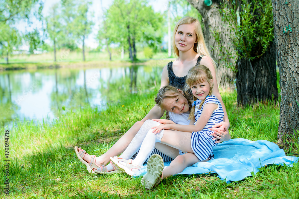 Fototapeta premium summer day together