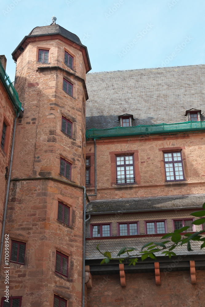 Turm des Landgrafenschloss Marburg