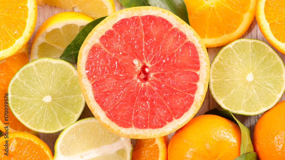grapefruit and citrous fruit grapefruit and citrous fruit