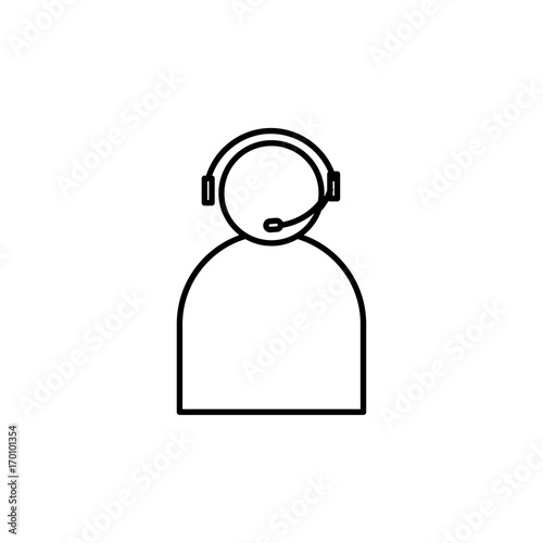 telemarketer icon