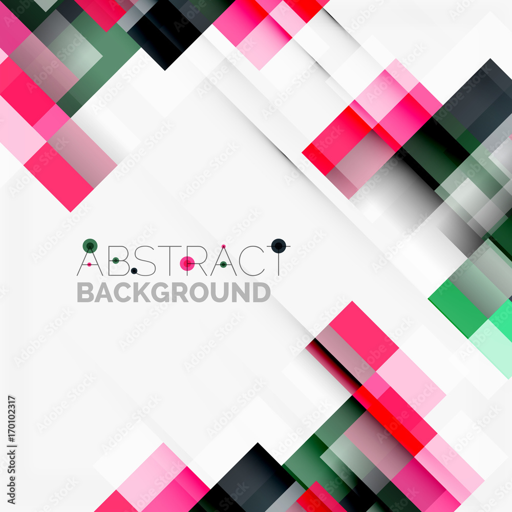 Abstract blocks template design background, simple geometric shapes on white, straight lines and rectangles Abstract blocks template design background, simple geometric shapes on white, straight lines and rectangles