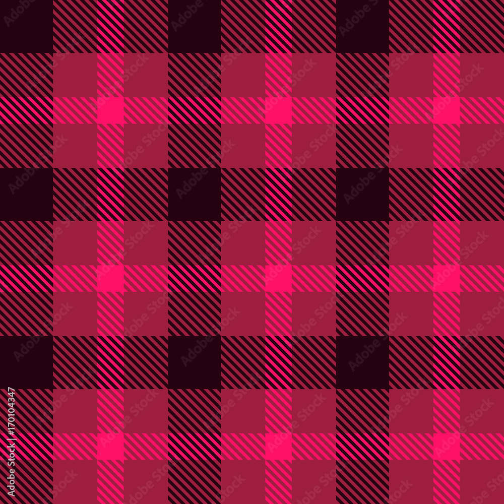 Plaid fabric Plaid fabric