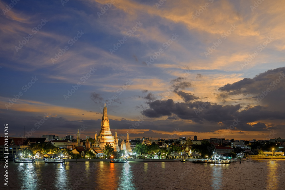 Wat Arun temple Thailand landmark,Thailand travel destination