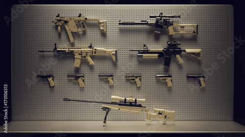Firearms Display  photo