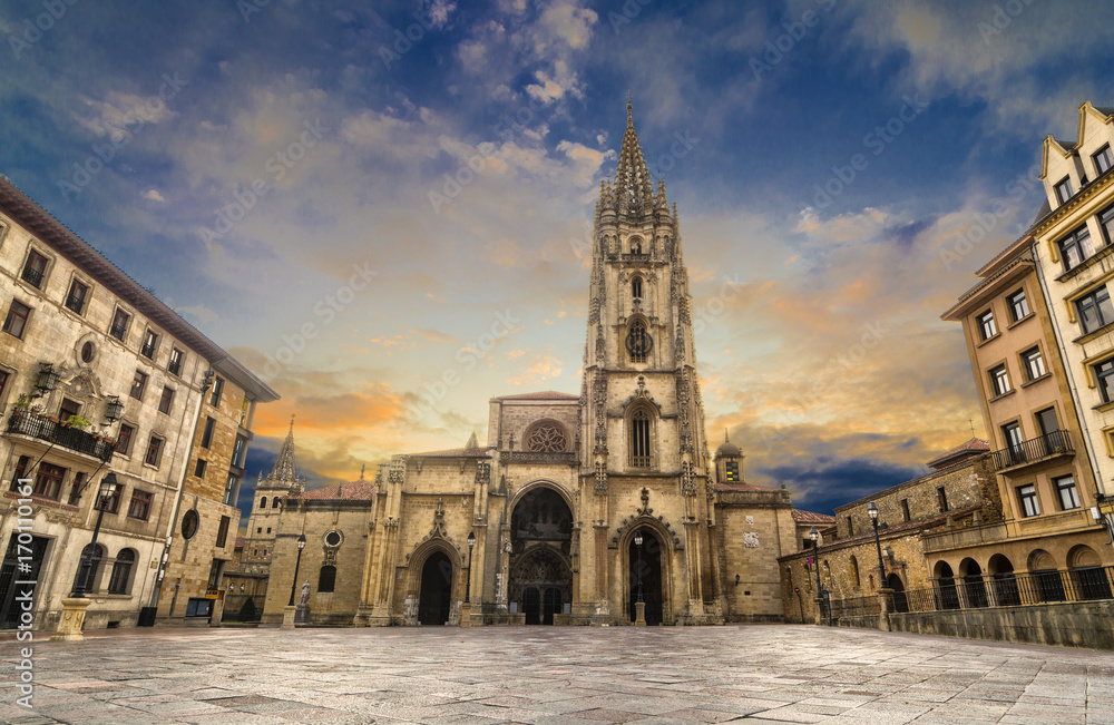 Catedral gótica,Oviedo