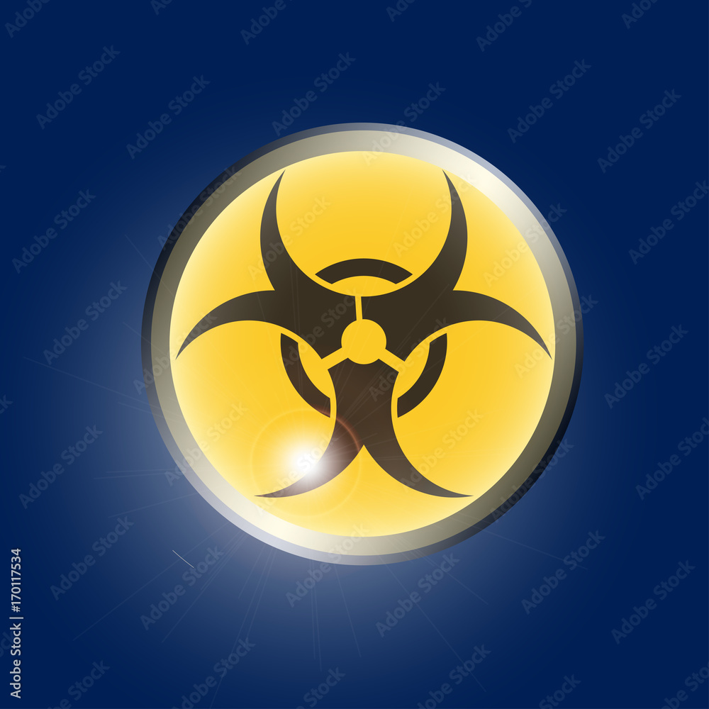 Biohazard Sign. Vector illustration Biohazard Sign. Vector illustration