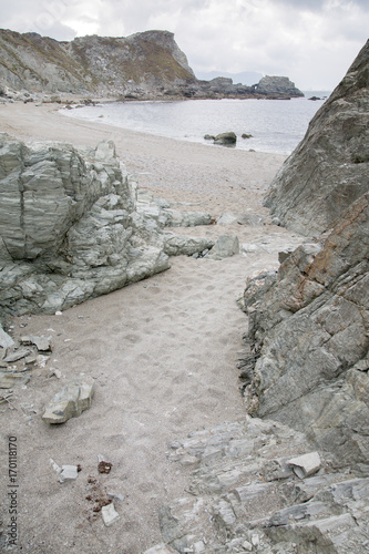 Rocks on Carro Beach; Galicia