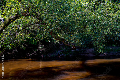 Tajemniczy strumień jak rwący potok