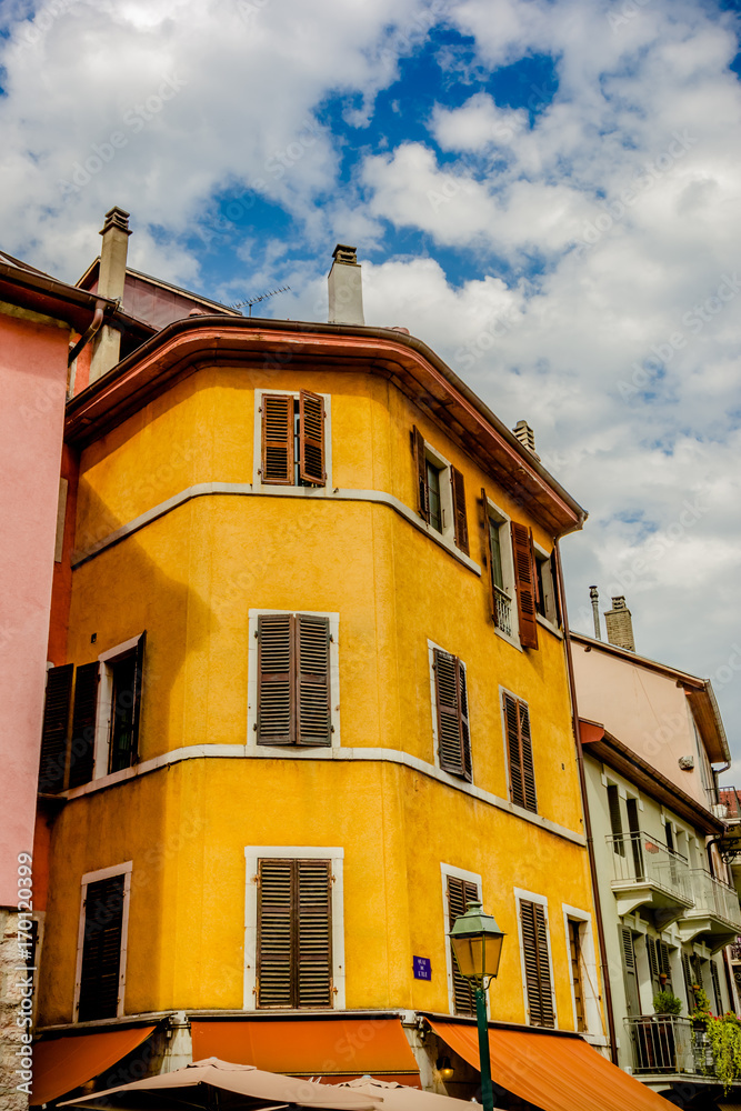 Fototapeta premium Promenade dans le vieil Annecy