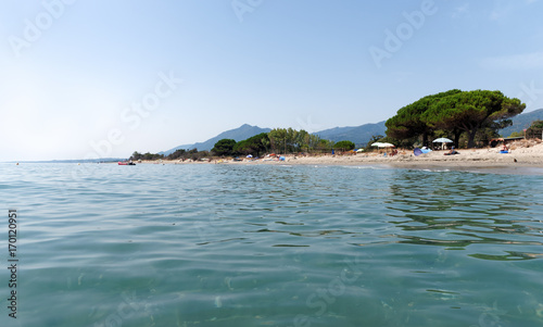 plage de Talasani en haute Corse