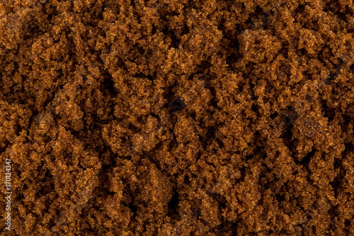 Brown sugar close up