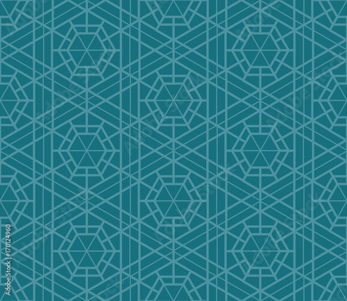Marrs Green background vector illustration. seamless pattern for surface design in web and print. geometry marine ocean color repeatable abstract motive