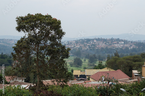 Residential Neighborhoods in Kigali, Rwanda photo
