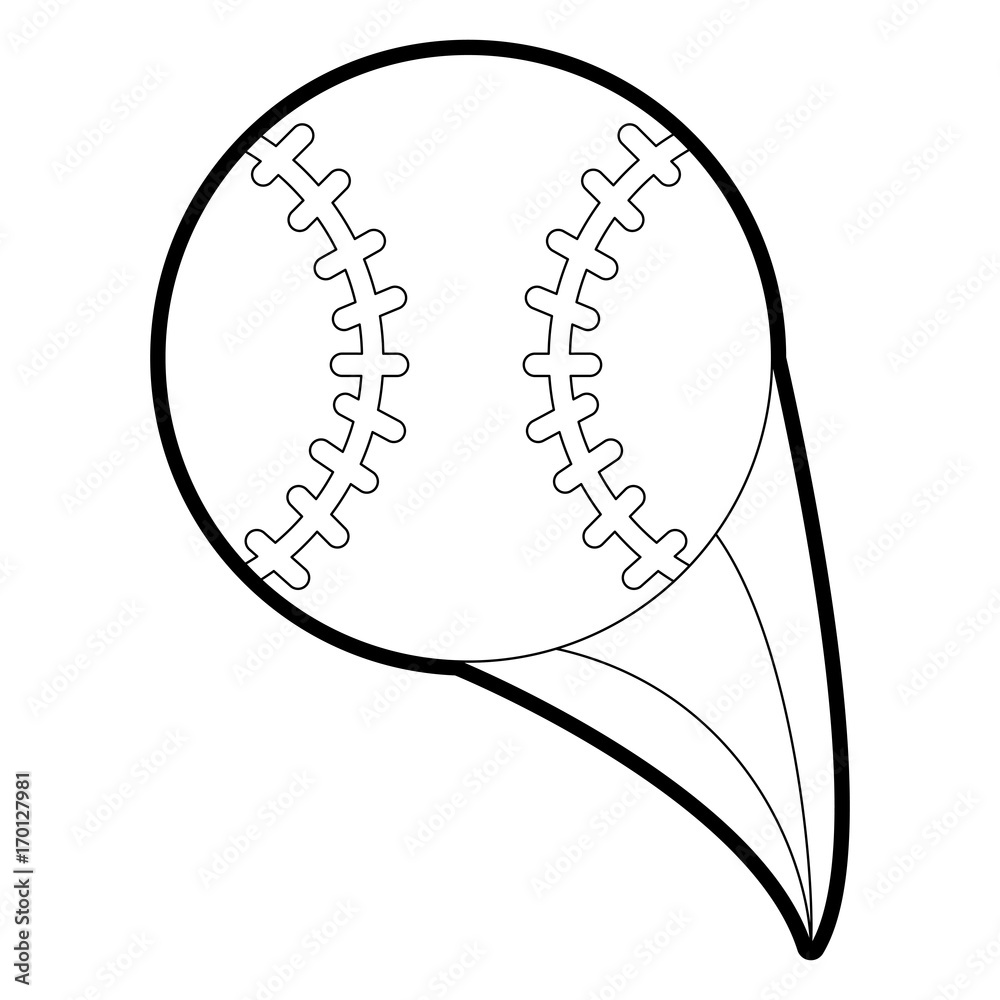 Beseball icon of sport hobby and competition theme Isolated design Vector illustration Beseball icon of sport hobby and competition theme Isolated design Vector illustration