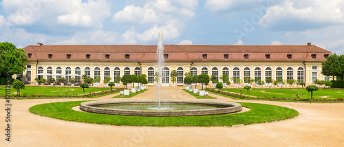 Park in Ansbach, Germany photo