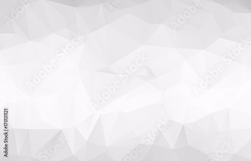 Light gray vector blurry triangle background design. Geometric background in style with gradient