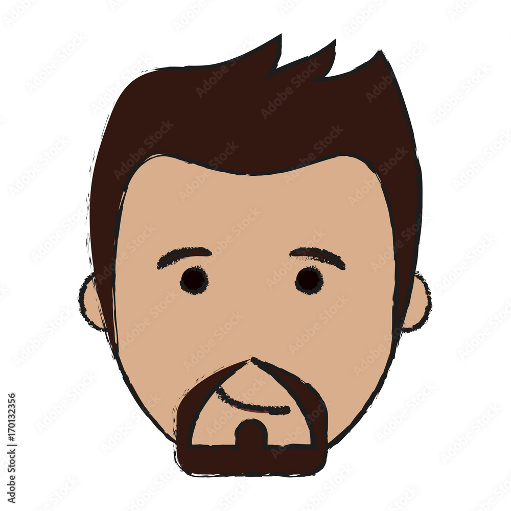 Man cartoon of male avatar person people and human theme Isolated design Vector illustration Man cartoon of male avatar person people and human theme Isolated design Vector illustration