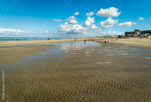 Beach of Zandvoort aan Zee, The Netherlands