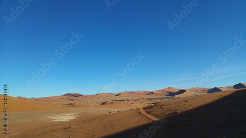 Wüste mit Himmel Desert with sky view