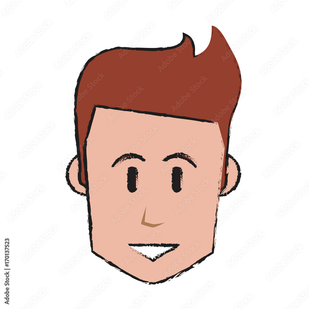 Man of male avatar person people and human theme Isolated design Vector illustration Man of male avatar person people and human theme Isolated design Vector illustration
