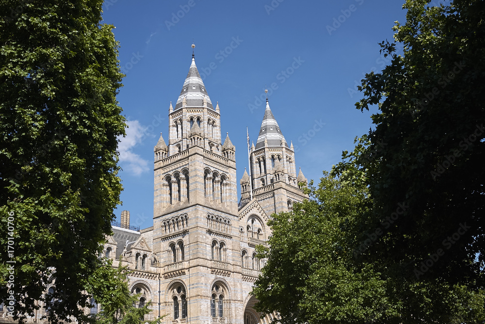 London, United Kingdom - August 27, 2017 : Natural History Museum