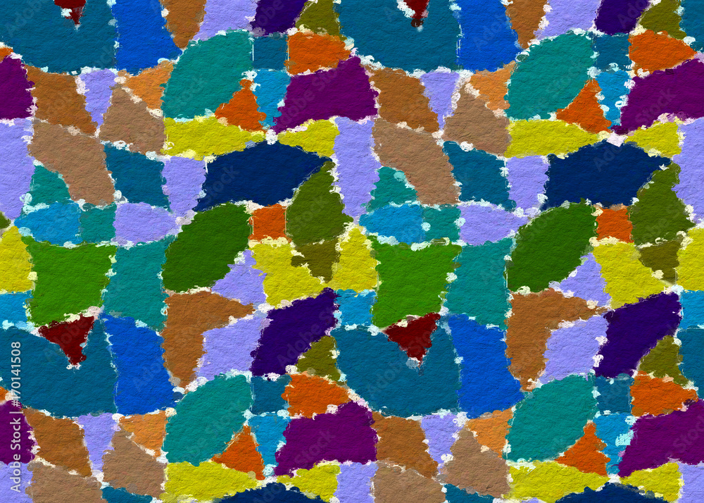 geometric color block pattern background with rough paper graphic texture geometric color block pattern background with rough paper graphic texture