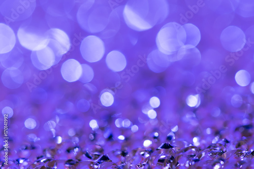 Purple bokeh abstract holiday background