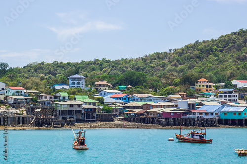 Natural View in Island : Trip to Sichang Island in Thailand photo