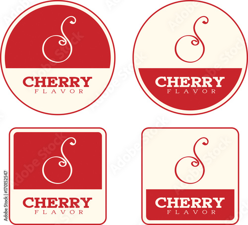 Cherry Flavor Food Labels