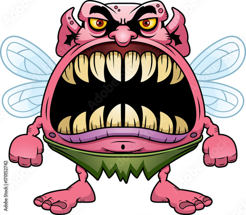 Angry Cartoon Fairy