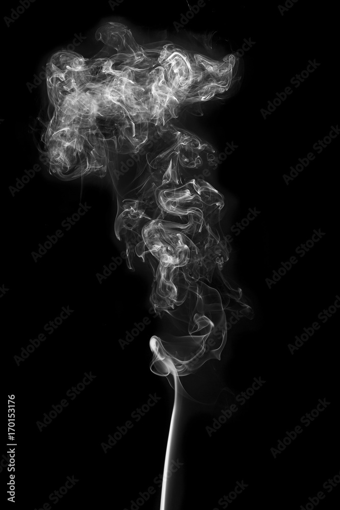 Smoke from incense.Simulated to smoke from hot food. Smoke from incense.Simulated to smoke from hot food.