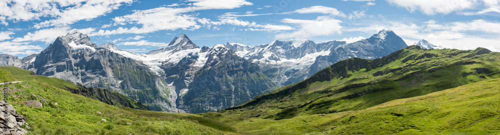 Bermese Alps near Grindelwald in Switzerland