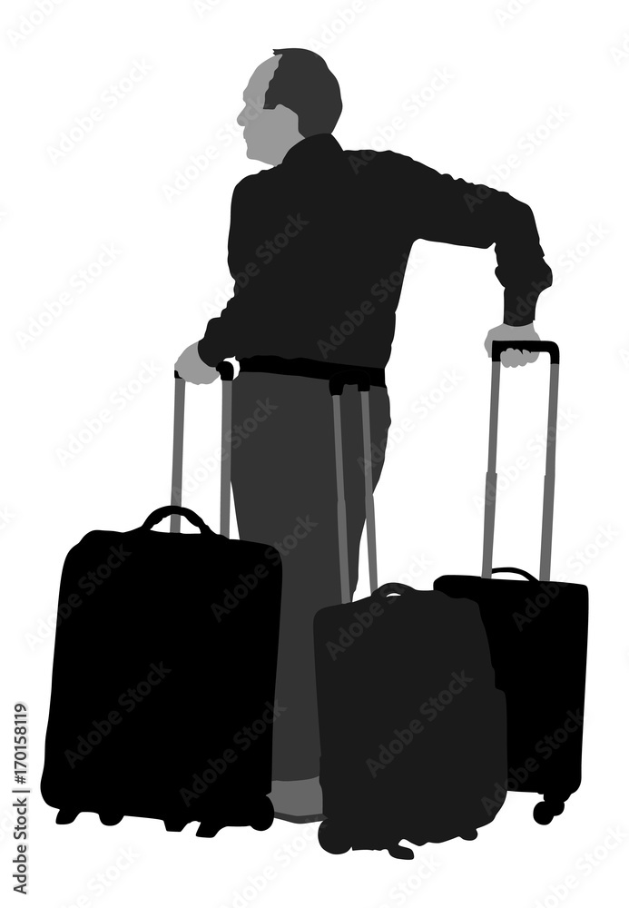 Travel man suitcase sale
