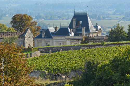 Saint-Émilion, château Ausone, Gironde, France