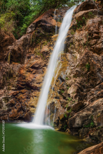 El Salto waterfalls near Las Minas in Panama