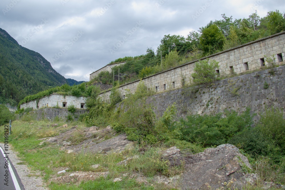 fortezza franzensfeste fortification in sud tirol