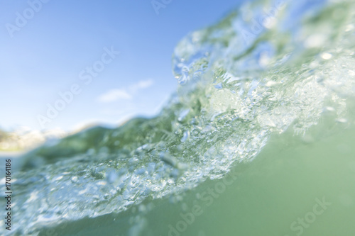Close-up of splashing water