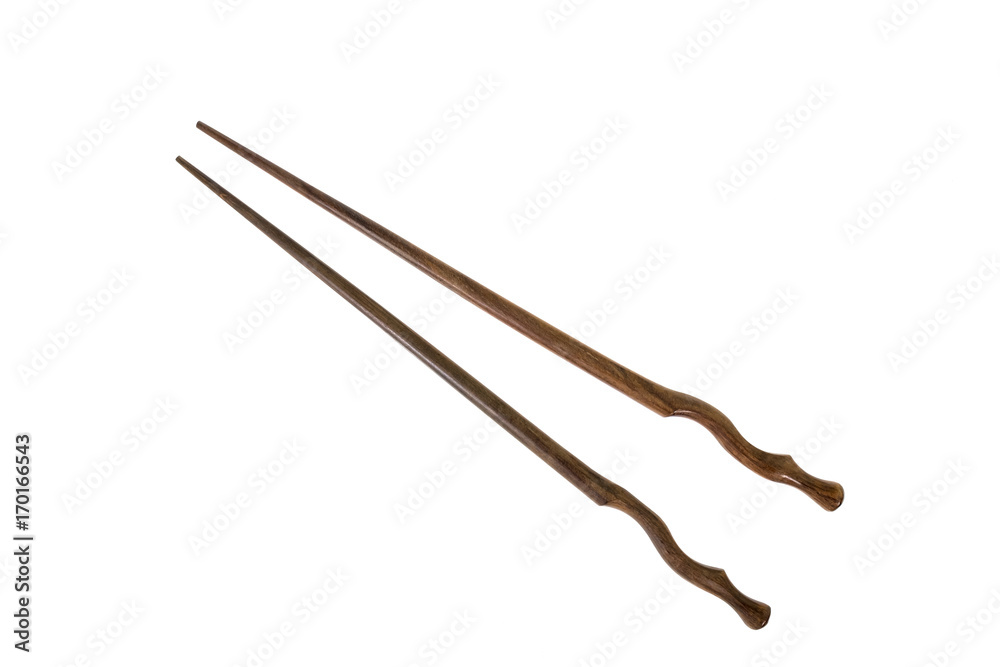 Chopsticks / View of chopsticks on white background. Chopsticks / View of chopsticks on white background.