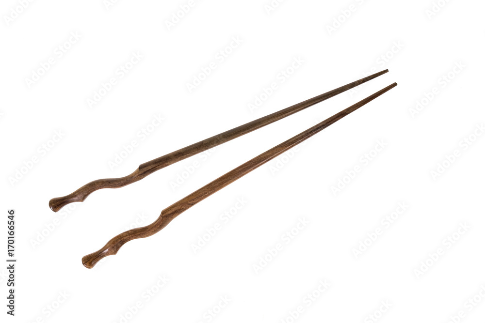 Chopsticks / View of chopsticks on white background. Chopsticks / View of chopsticks on white background.