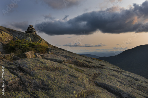 Dawn Over Little Haystack in the Adirondack Mountains