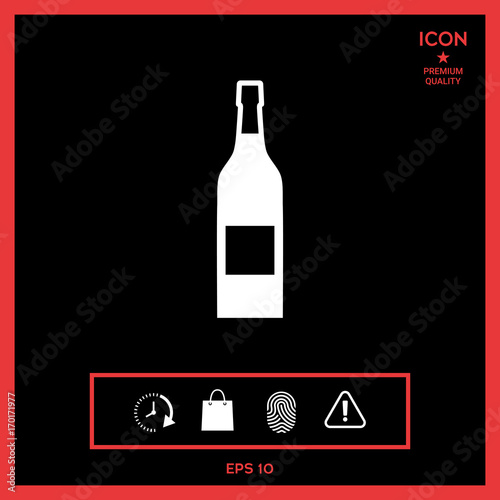 Bottle of wine icon