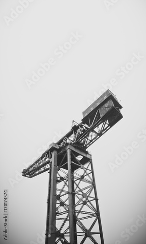 Imposing Docklands Crane photo