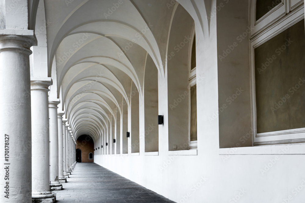 Obraz premium Arcades in the Stallhof in Dresden