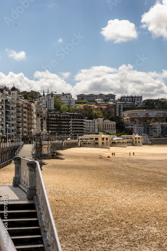 Paseo de la Concha en San Sebastian