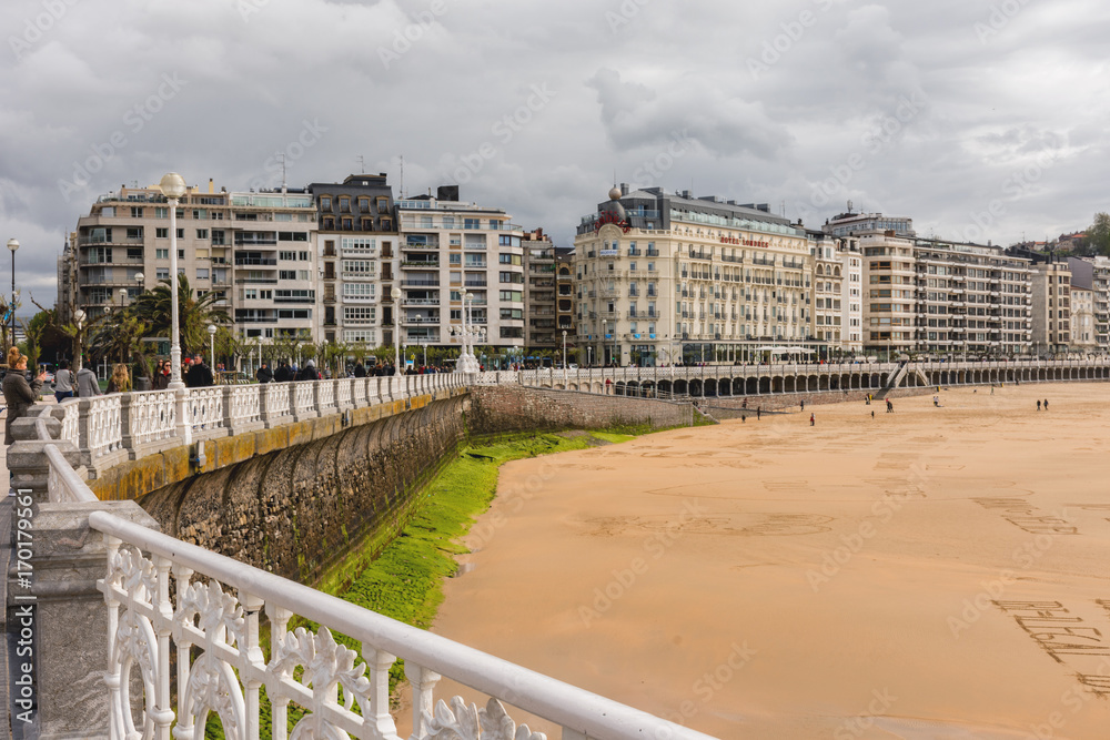 Playa de la concha de San Sebastian Playa de la concha de San Sebastian