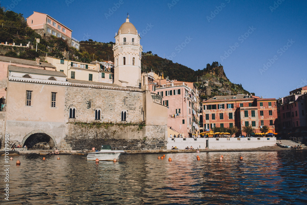 Boat Ride on Mediterranean/Vernazza