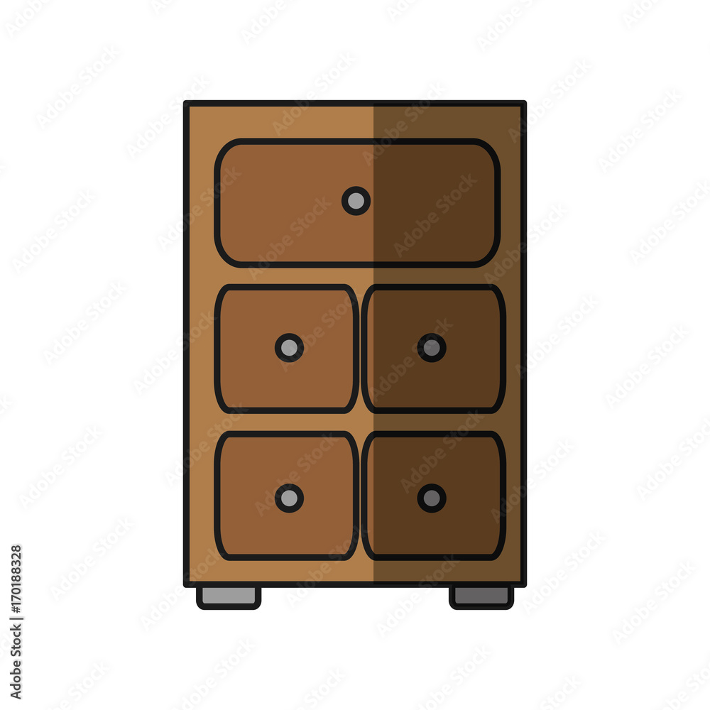 drawers icon over white background vector illustration drawers icon over white background vector illustration