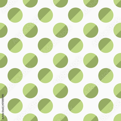 Seamless vector pattern with circles