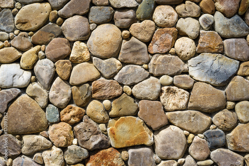 Unshaped stones wall texture
