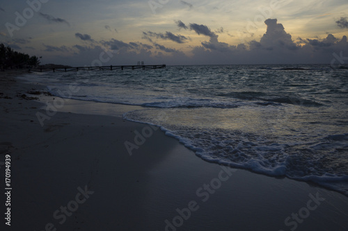 Sunrise in Playa Del Carmen